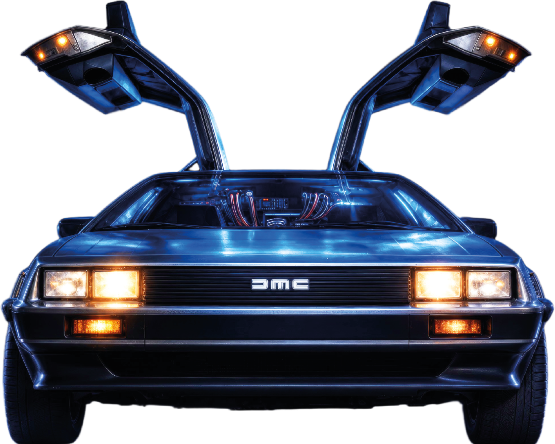 DeLorean DMC-12 Zeitmaschine